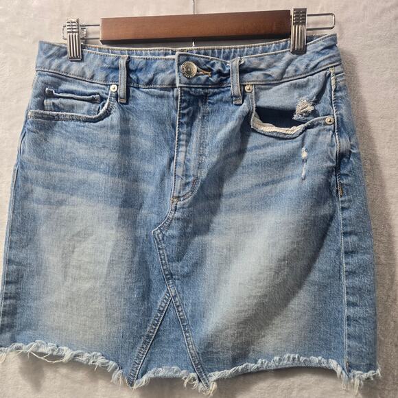 LOFT Dresses & Skirts - Loft Made and Loved Denim Skirt Size 4